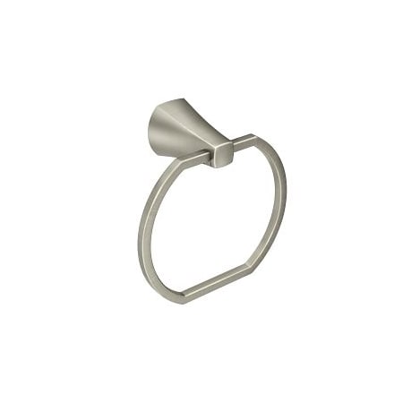 Moen Spot Resist Brushed Nickel Towel Ring MY8786BN